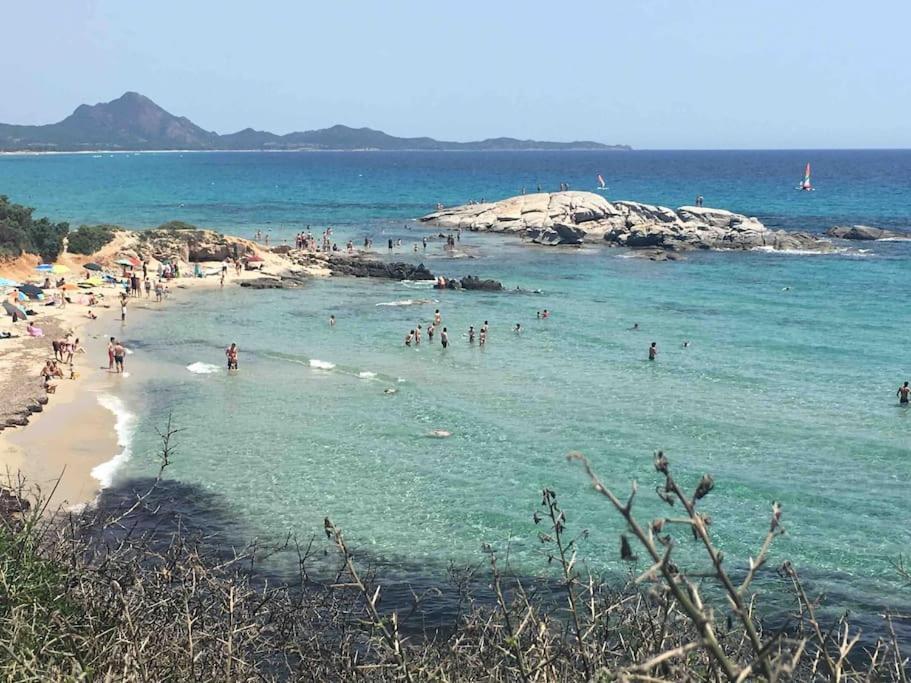 Casa Rosa Di Maria Gabriella San Vito A 30 Km Da Villasimius ภายนอก รูปภาพ